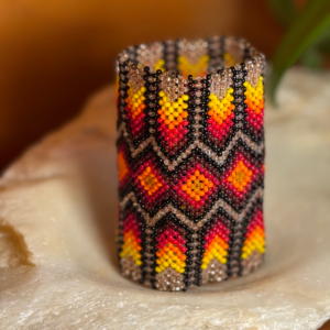 Pulseira com grafismo | etnia Noke Koî (katukina)